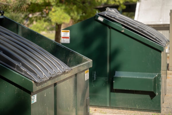 common materials accepted in our commercial dumpsters include paper, cardboard, plastics, and food waste