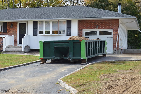 there is a weight limit for the residential dumpster rental, which varies depending on the size of the dumpster